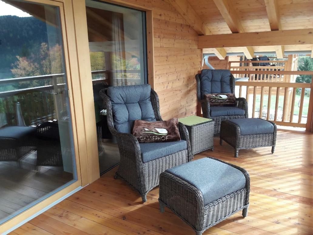 Gasserhof Chalets เมลตินา ภายนอก รูปภาพ